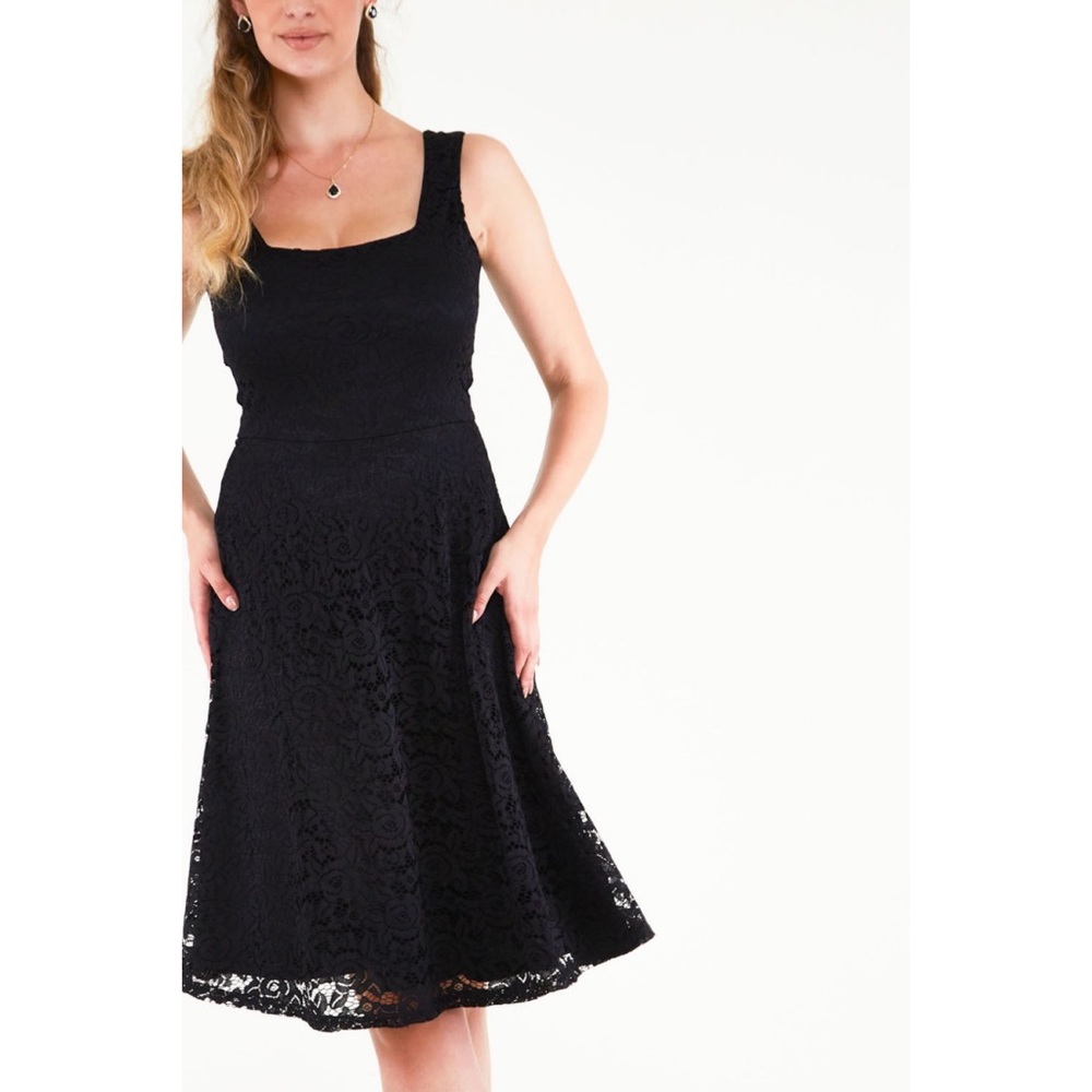 Voodoo Vixen Black Lace Dress